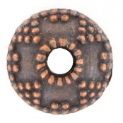 Perle métal ronde Ø11 mm Cuivré