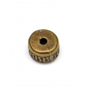 Perle rondelle métal Ø 8 mm Bronze