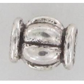 Perle métal 6 mm Argenté (lot de 10)