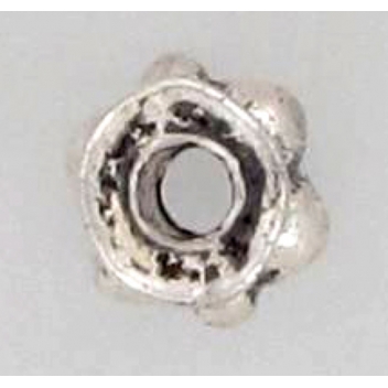 PM083A - 3660246051319 - MegaCrea - Perle métal 6 mm Argenté (lot de 10)