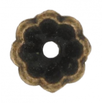 PM101B - 3660246115806 - MegaCrea - Coupelle métal conique Ø 8 mm Bronze - 2