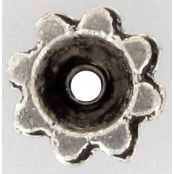 Coupelle métal Ø 8 mm Argenté (10 pièces)