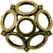 Coupelle métal ronde Ø 24 mm Bronze