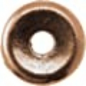 Anneau donut métal 30 mm Cuivré