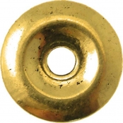 Anneau donut métal 25 mm Doré