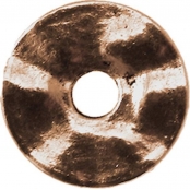Anneau donut métal 18 mm Cuivré 10 pièces
