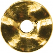 Anneau donut métal 18 mm Doré (lot de 10)