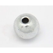 Perle métal ronde Ø 7 mm Argenté