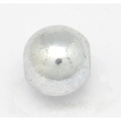 Perle métal ronde Ø 7 mm Argenté
