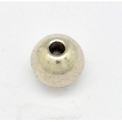 Perle métal ronde Ø 10 mm Argenté
