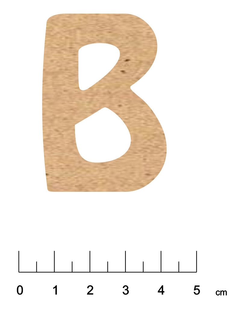 lettre en bois 5 cm