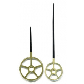  - 3700982214064 - Artémio - Mécanisme 17 mm & Aiguilles pour horloge : Engenage