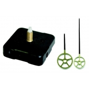 Mécanisme 17 mm & Aiguilles pour horloge : Engenage