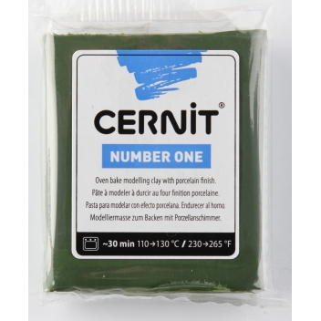 CE0900056645 - 5411711427003 - Cernit - Pâte Cernit n°1 56 g Olive (645)