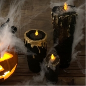 Kit Fausse Bougie d\'Halloween