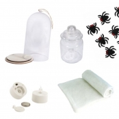 Kit Photophore araignée d\'Halloween