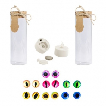 74123 - 3700982254565 - MegaCrea DIY - Kit Photophore Momie d’Halloween