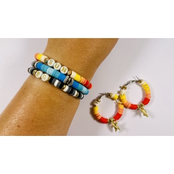 3336 - 3700443533369 - MegaCrea DIY - Perles intercalaires Doré Idéal avec les Perles Heishi