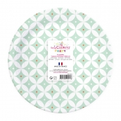Assiettes Rosace 8 pièces