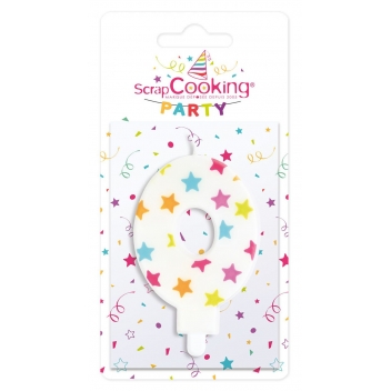 380 - 3700392403805 - Scrapcooking Party - Bougie d'anniversaire numéro 0
