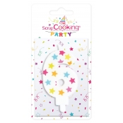 Bougie d\'anniversaire numéro 6