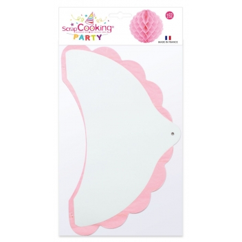 290 - 3700392402907 - Scrapcooking Party - Boule alvéolée Rose Ø 25 cm