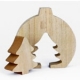 Supports en bois pour Noel