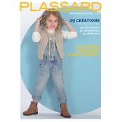 Catalogue tricot Plassard n°142 : Enfants hiver nouveautés 4-10 ans