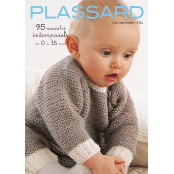 CATA-N--64 - 3660779990642 - Plassard - Catalogue tricot Plassard n°64 : Layette 
