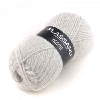 Laine Plassard Addict 10 Gris Clair