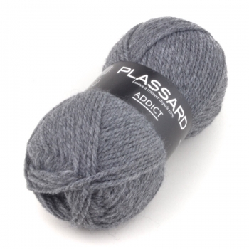 Laine Plassard Addict 13 Gris Foncé