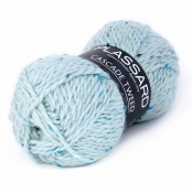 Pelote de laine Cascade Tweed 22 Bleu Moyen Tweed
