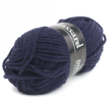 DATCHA-505 - 3660779060024 - Plassard - Laine à tricoter Datcha 505 Marine 50% Laine