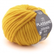 Grosse laine mèche Extra Wool 321 Jaune 100% Laine