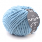 Grosse laine mèche Extra Wool 330 Bleu Clair 100% Laine