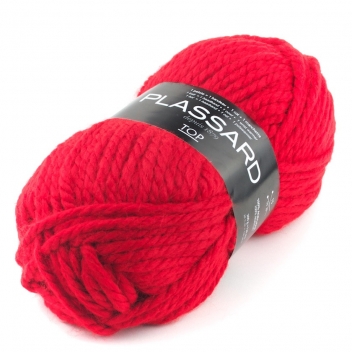 TOP-533 - 3660779470274 - Plassard - Très grosse laine idéale débutante Top 533 Rouge