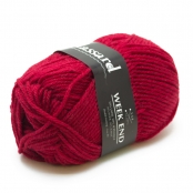 Laine à tricoter Week End 1255 Rouge 50% Laine