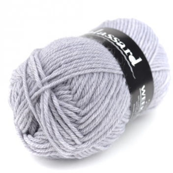 WEEK-END-1400 - 3660779380849 - Plassard - Laine à tricoter Week End 1400 Gris Clair 50% Laine
