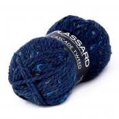 Pelote de laine Cascade Tweed 27 Bleu