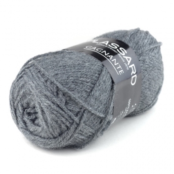GAGNANTE-012 - 3660779016762 - Plassard - Laine Plassard Gagnante 012 Gris