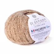 Pelote recyclé Macaron Plassard Made in France Sable Col. 3