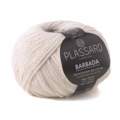 Fil crochet et tricot d'été pailleté : Barbada Blanc Optique 01