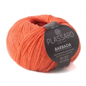 Fil crochet et tricot d'été pailleté : Barbada Corail 50