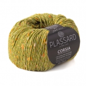 Fil crochet et tricot d\'été tweedé : Corsia Anis 72