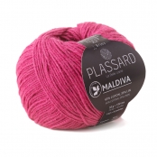 Fil crochet et tricot d'été Plassard : Maldiva Rose Foncé 32