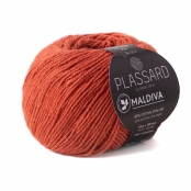 Fil crochet et tricot d'été Plassard : Maldiva Cuivre 54