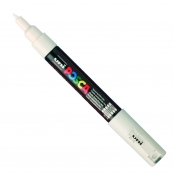 Marqueur Posca Blanc PC1MC Pointe conique extra-fine