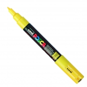 Marqueur Posca Jaune PC1MC Pointe conique extra-fine