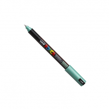 PC1MR VM - 4902778089880 - Posca - Marqueur Posca Vert métal PC1MR Pointe calibrée extra-fine