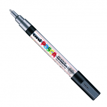 PC3M AR - 4902778915936 - Posca - Marqueur Posca Argent PC3M Pointe conique fine - 2